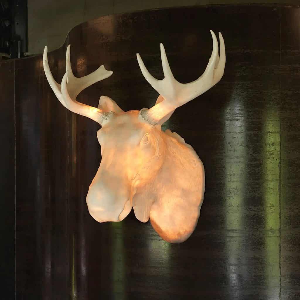 designer wall light moo suitable for outdoors