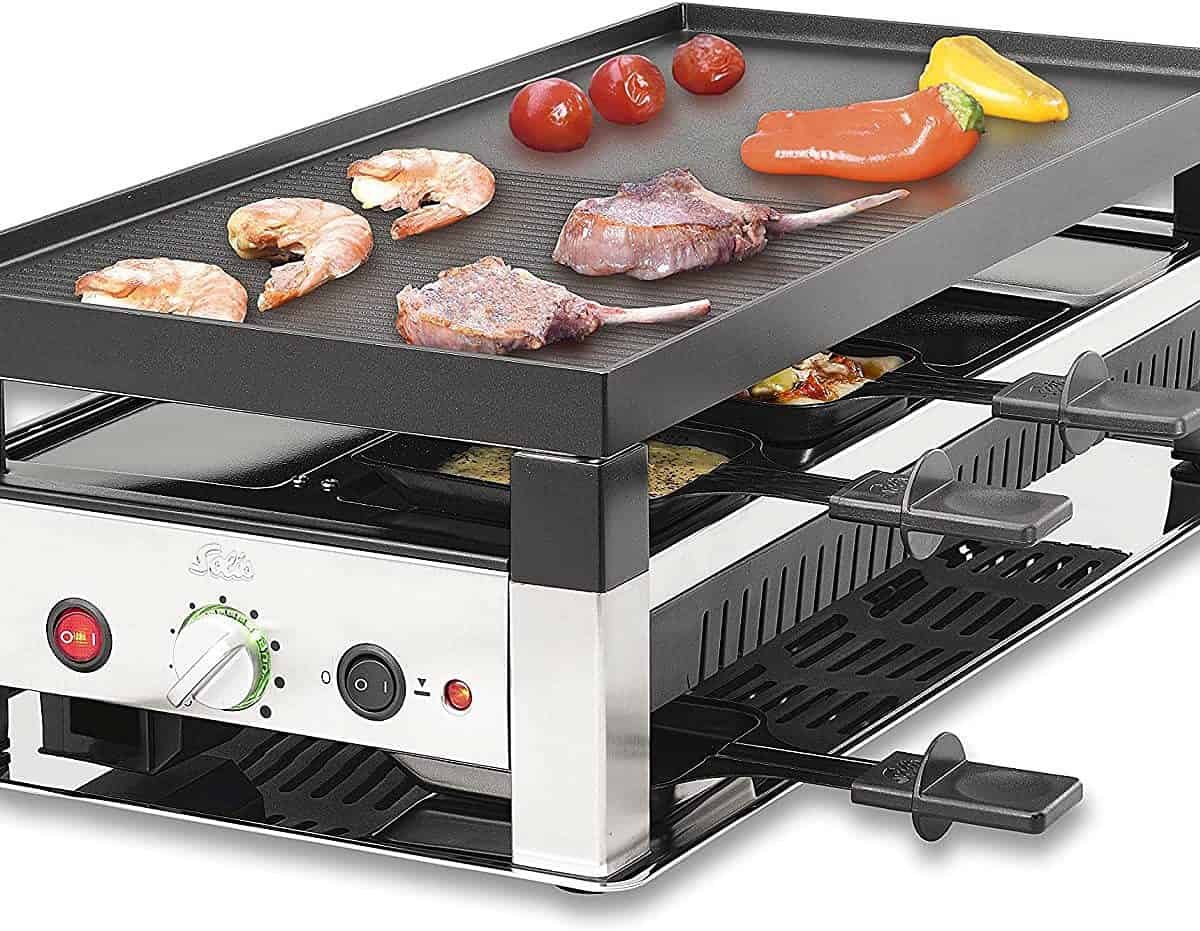 Solis 5 in 1 Table Grill Electric Grill Raclette Grill