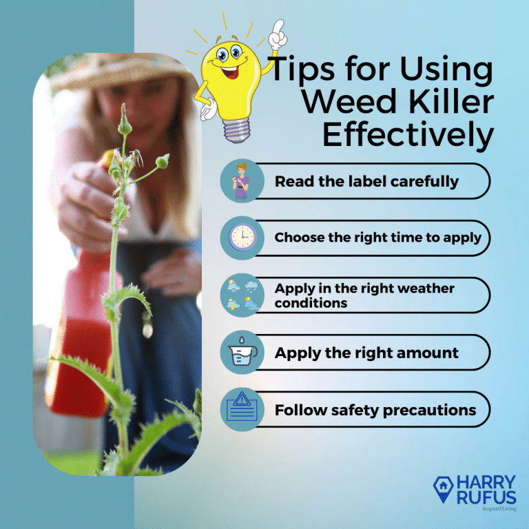 Tips for Using Weed Killer Effectively